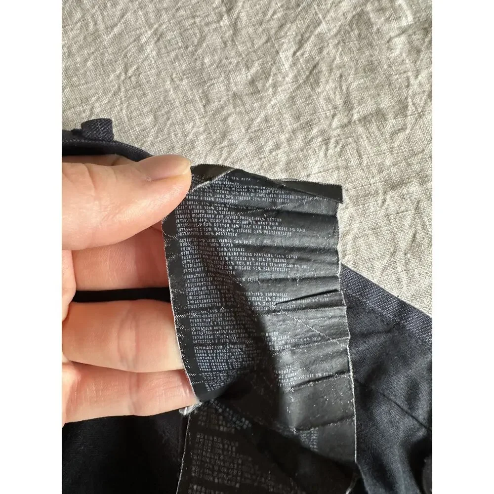 Prada Pinstriped Wool Trousers